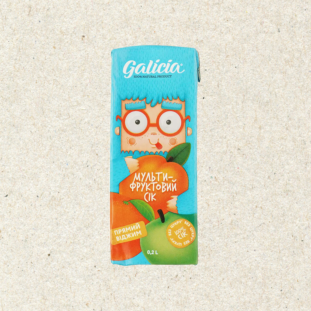Мультифруктовий сік Galicia