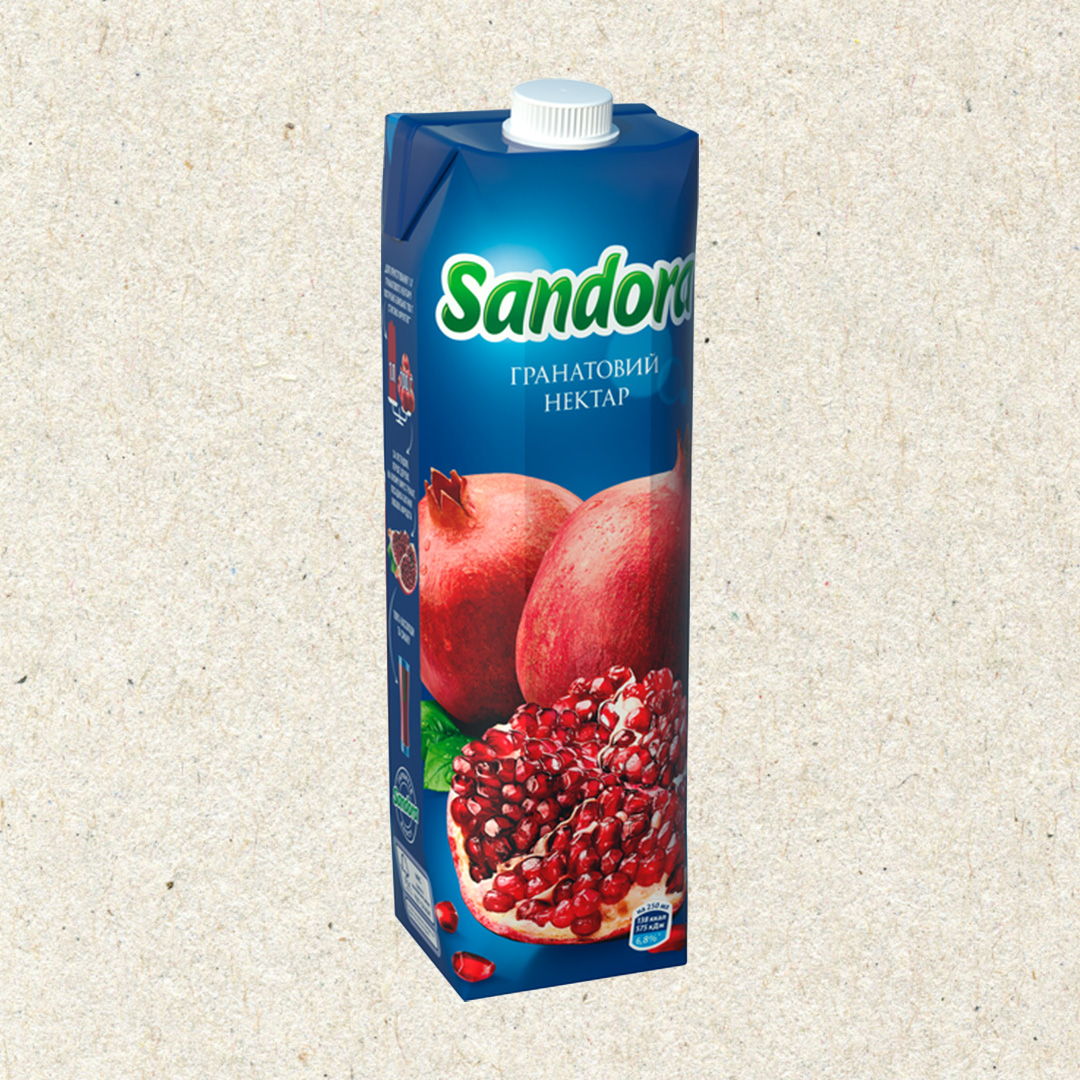 Сік Sandora Гранат