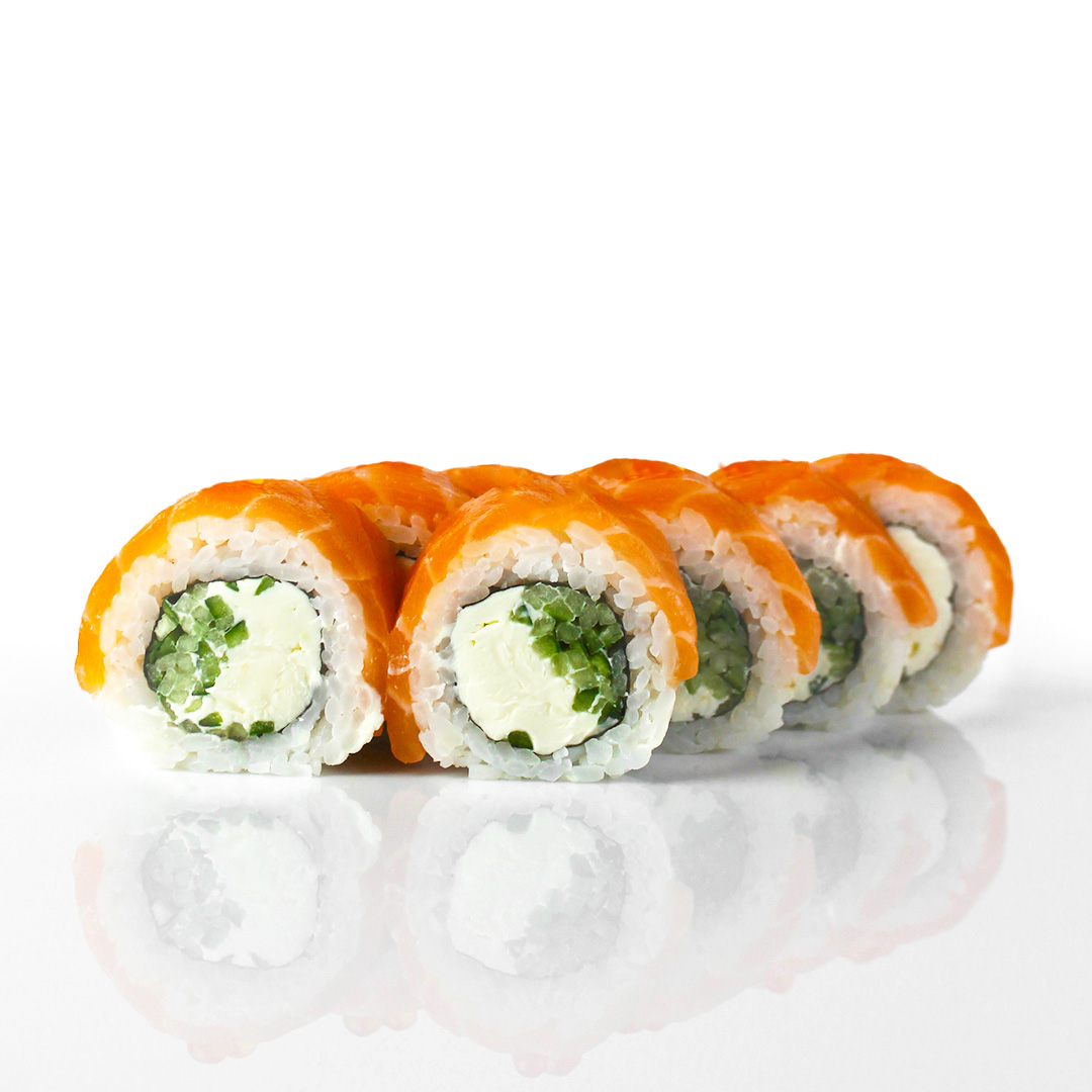 Філадельфія з лососем ( огірок )  285 г